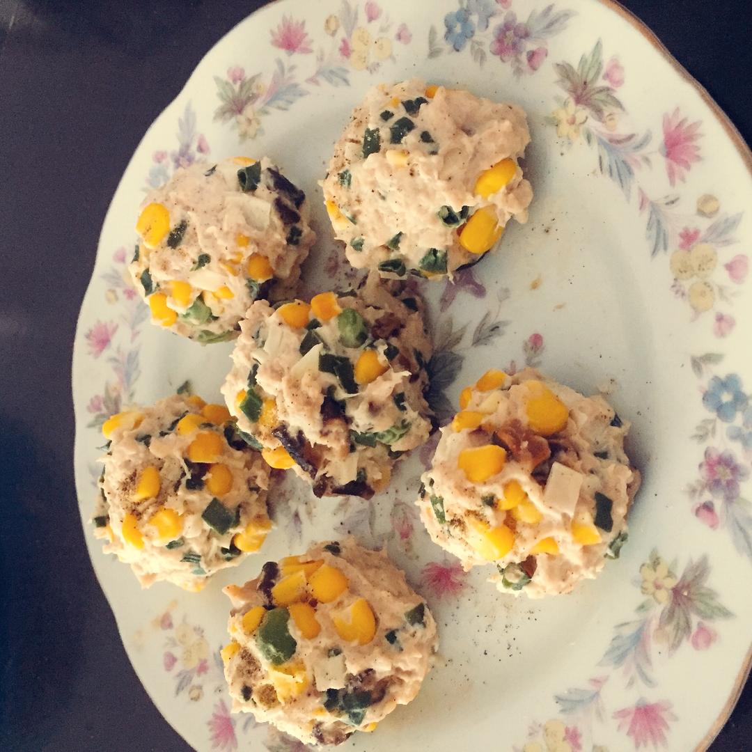 低脂鸡胸肉蔬菜丸子
