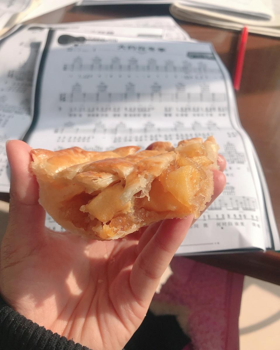 简易快手苹果派