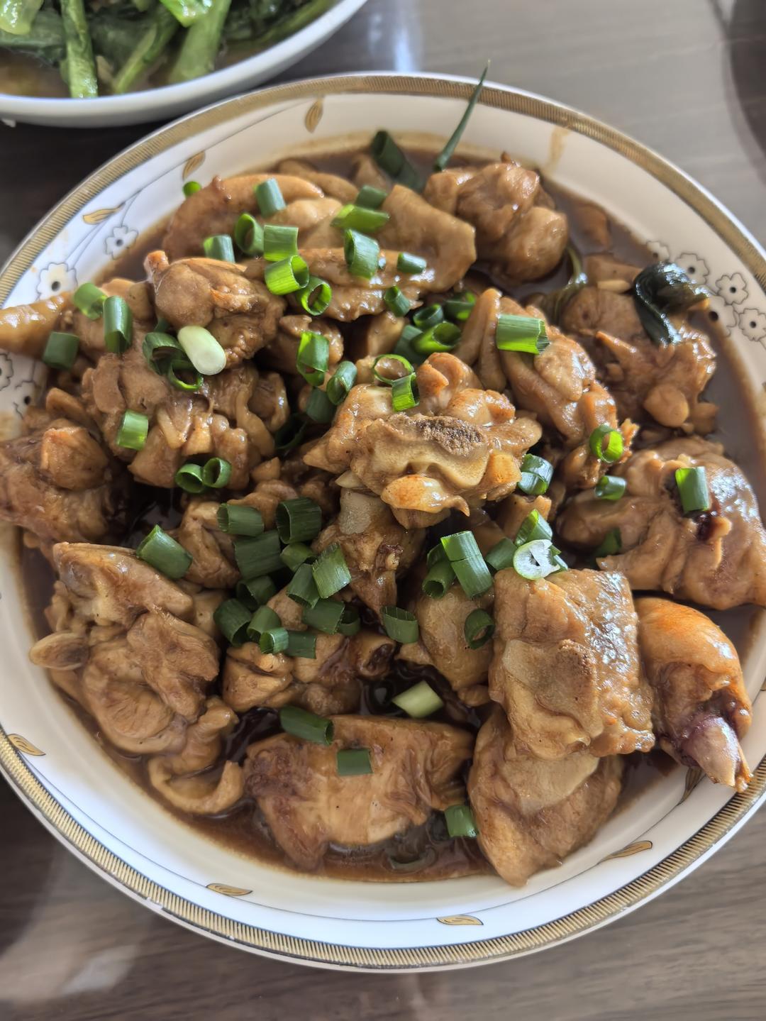 葱油滑鸡