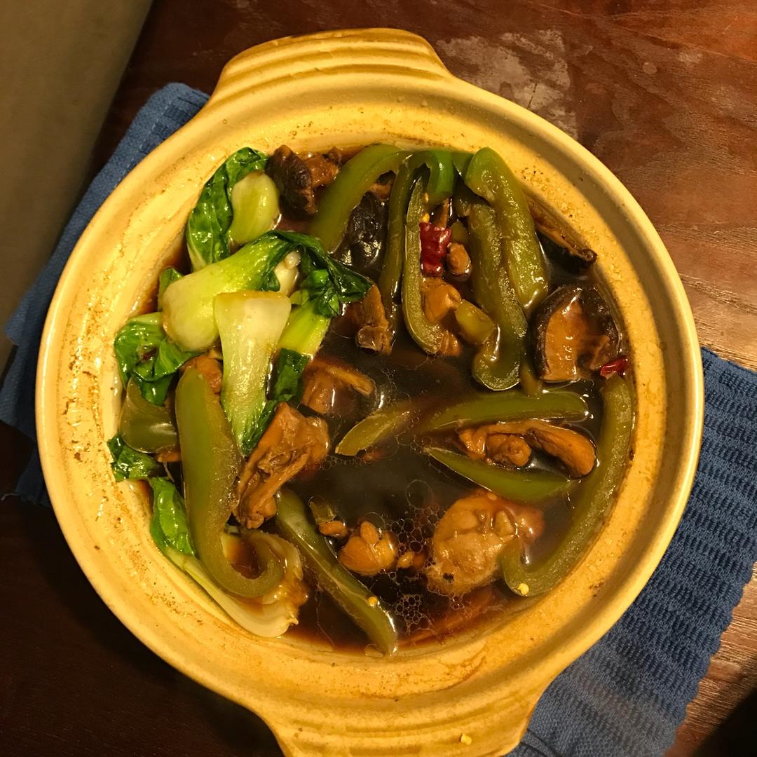 黄焖鸡（砂锅零失败）