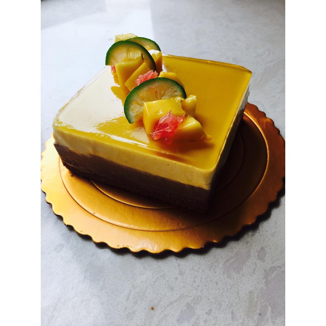 巧克力芒果慕斯