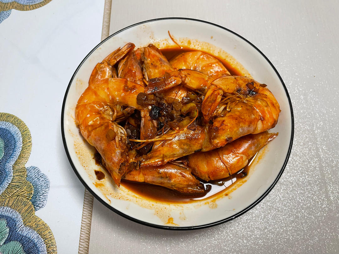 家庭版油焖大虾
