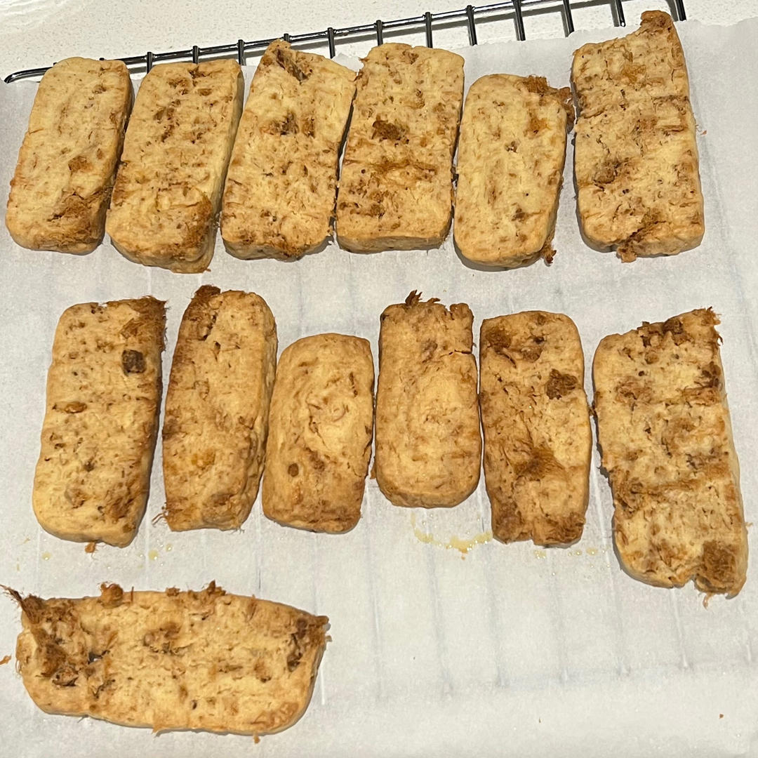 咸香芝士海苔肉松曲奇