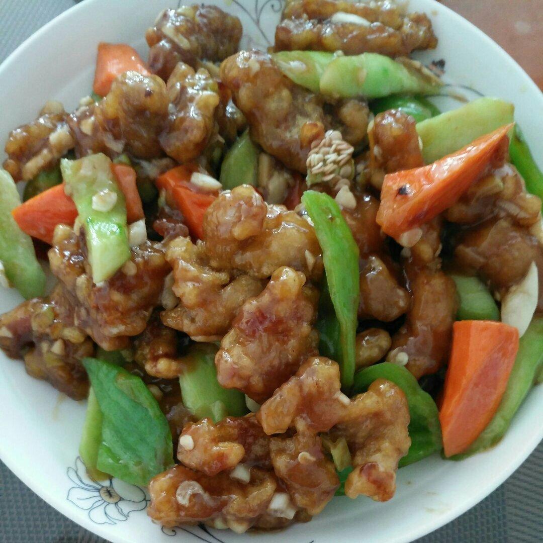小蜜蜜77520做的东北溜肉段