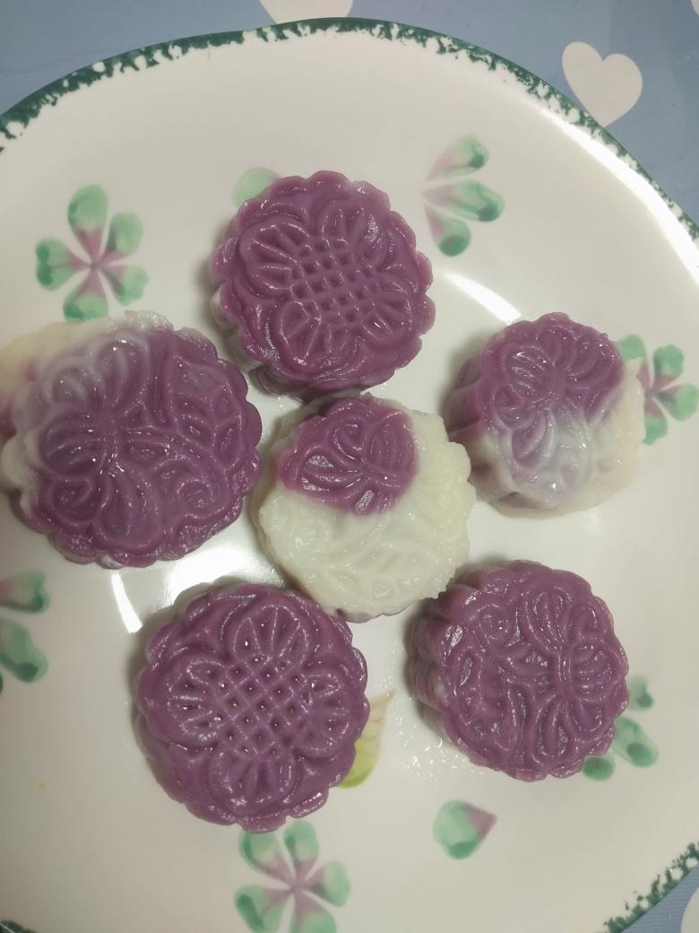 紫薯月饼（蒸）