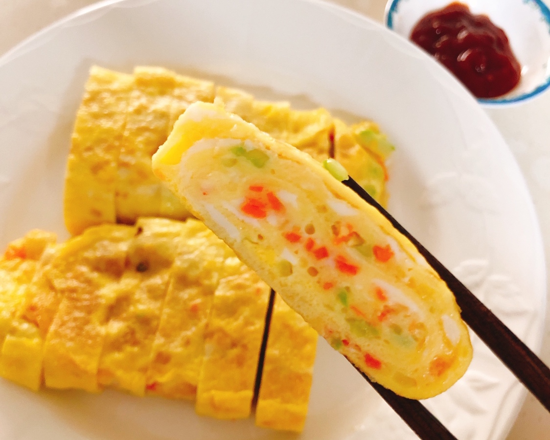 韩式鸡蛋卷「超简单」的做法