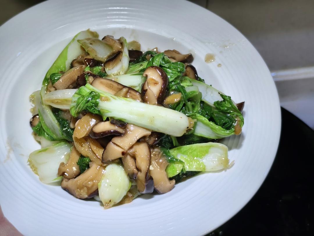 香菇油菜（简单快手）