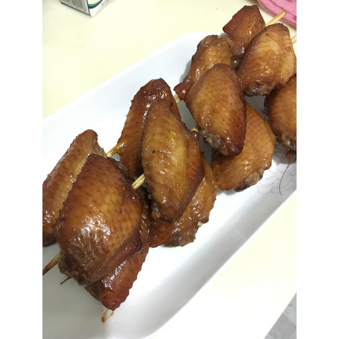 蜜汁鸡翅 Honey Coated Roast Chicken Wings