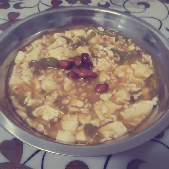 内酯豆腐做麻辣豆花