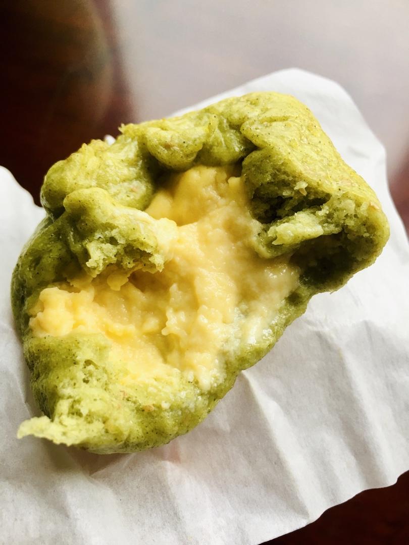 自制无油奶黄包