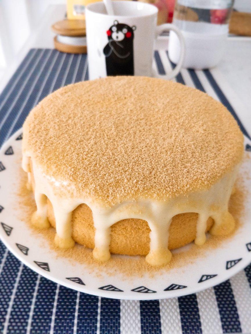 高小珍做的超好吃的豆乳爆浆蛋糕