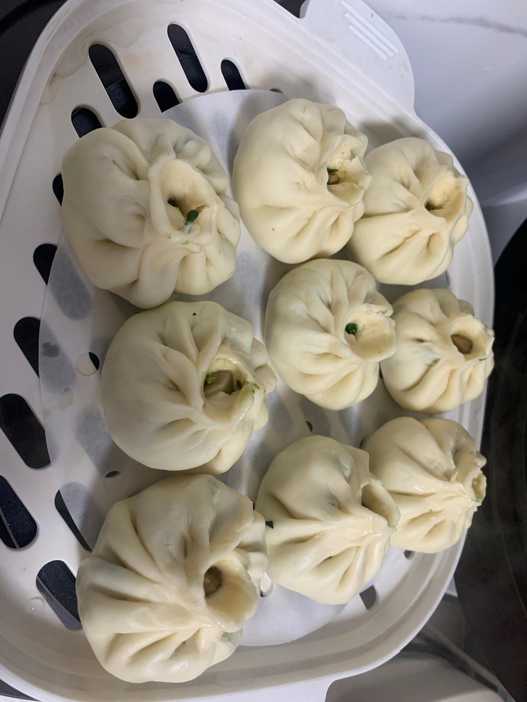 青菜香菇包（苏式净素菜包）