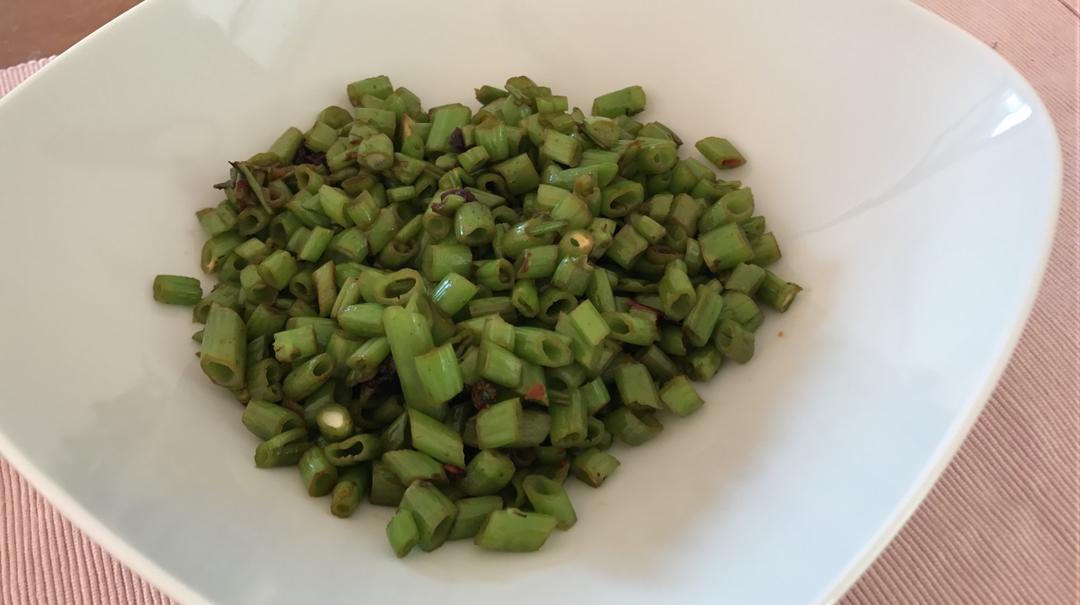 炒空心菜杆