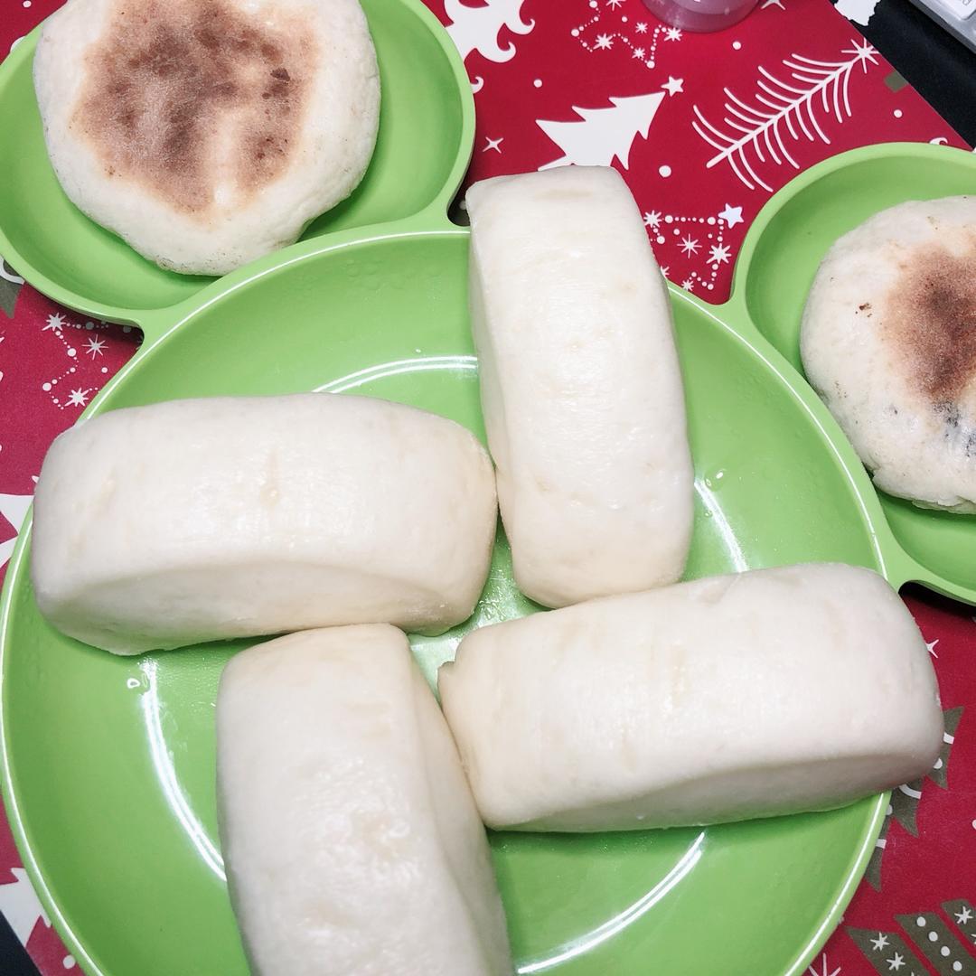 面包机发面蒸馒头