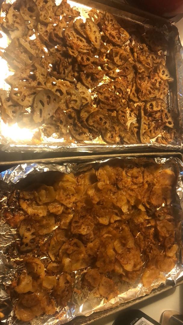 烤土豆片