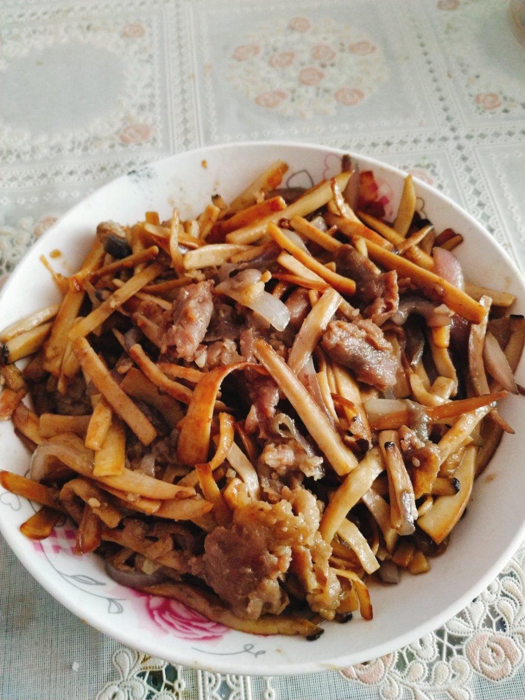 孜然杏鲍菇肥牛卷