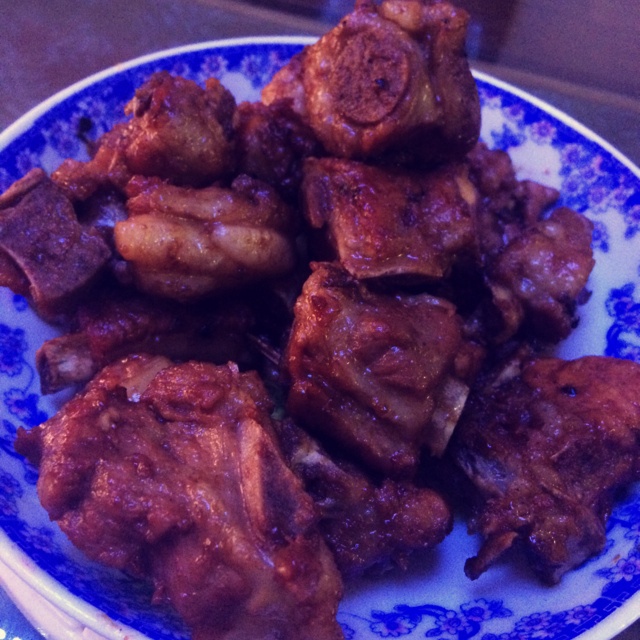 腐乳烧排骨