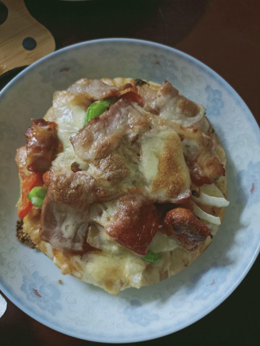 培根鸡肉披萨