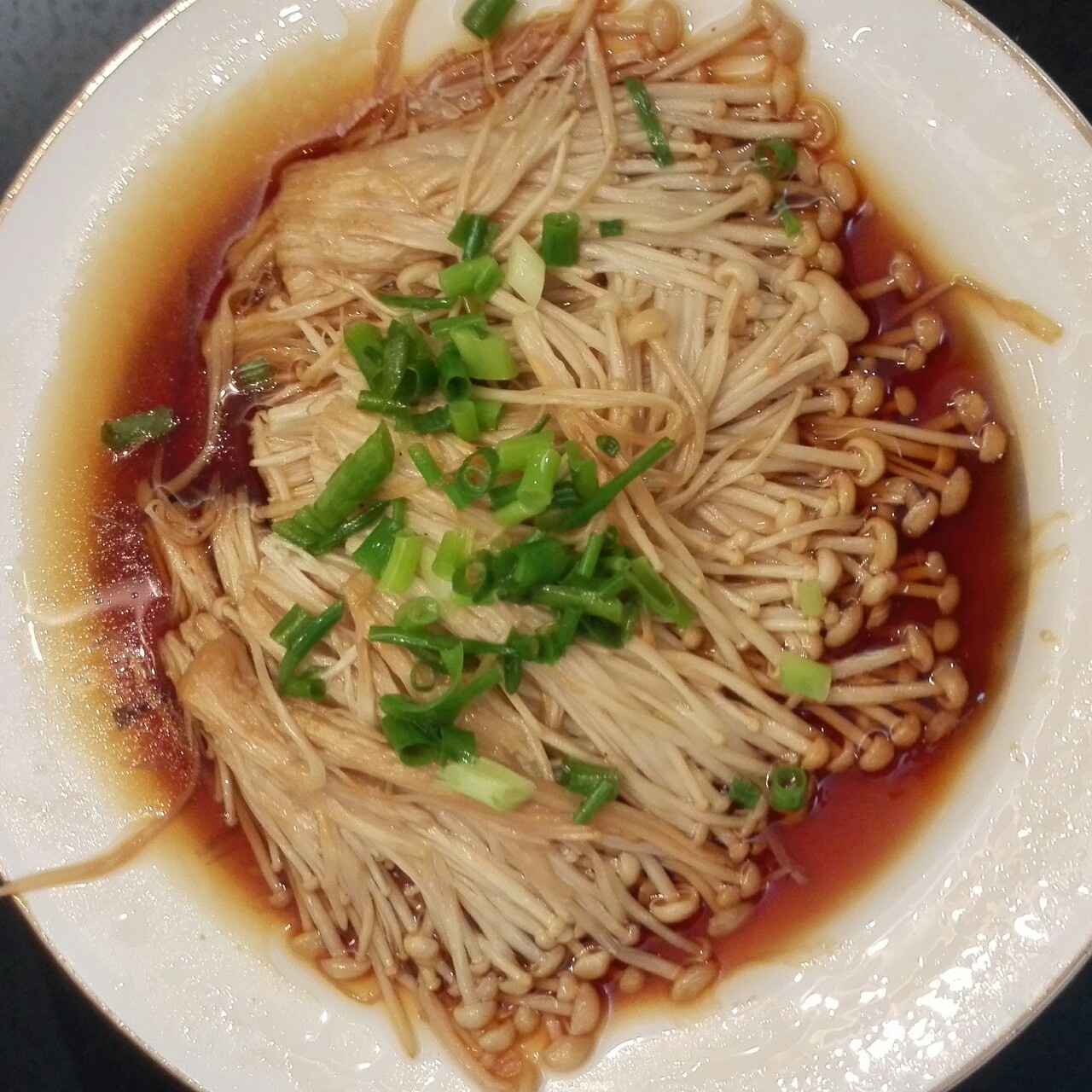 油泼金针菇