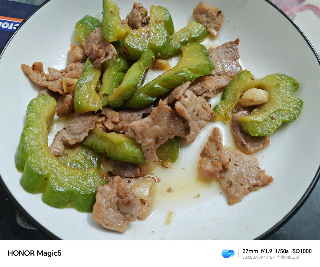 苦瓜炒瘦肉