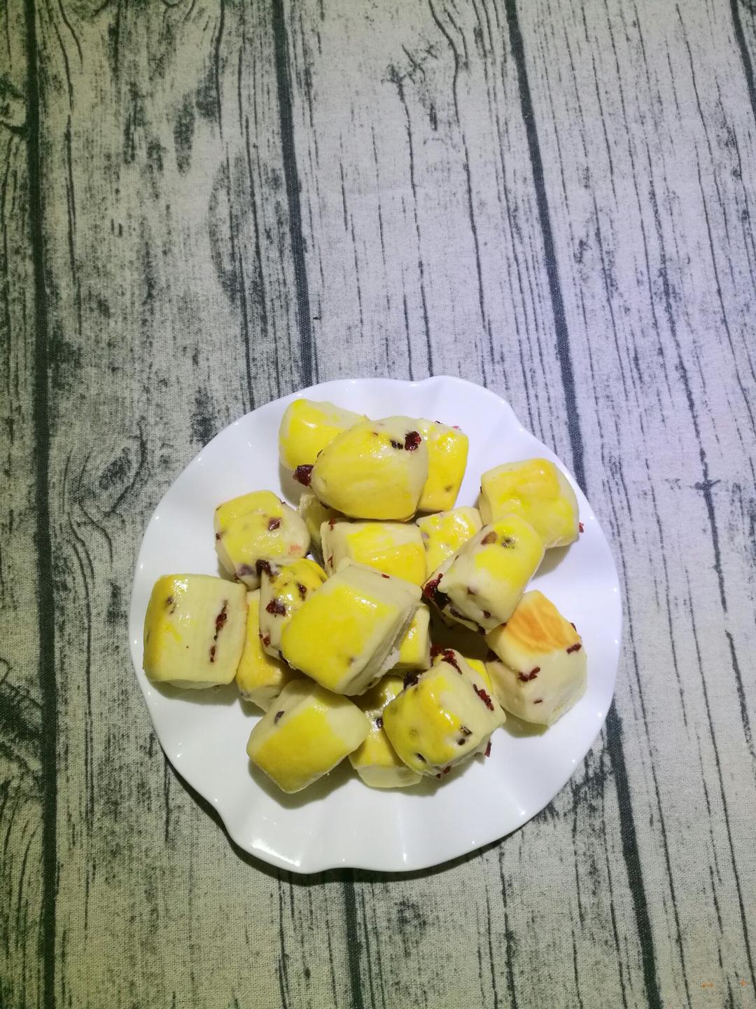 蔓越莓优格小面包块