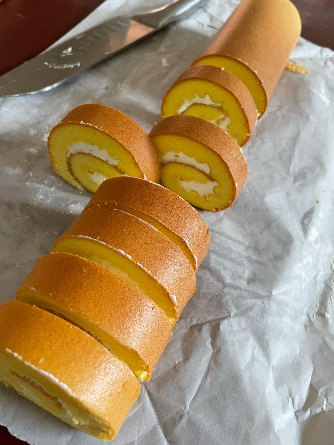 原味蛋糕毛巾卷