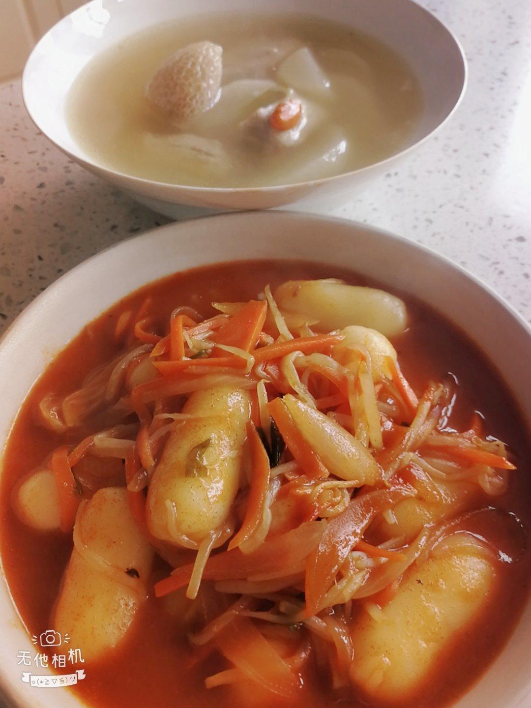 韩式辣炒年糕