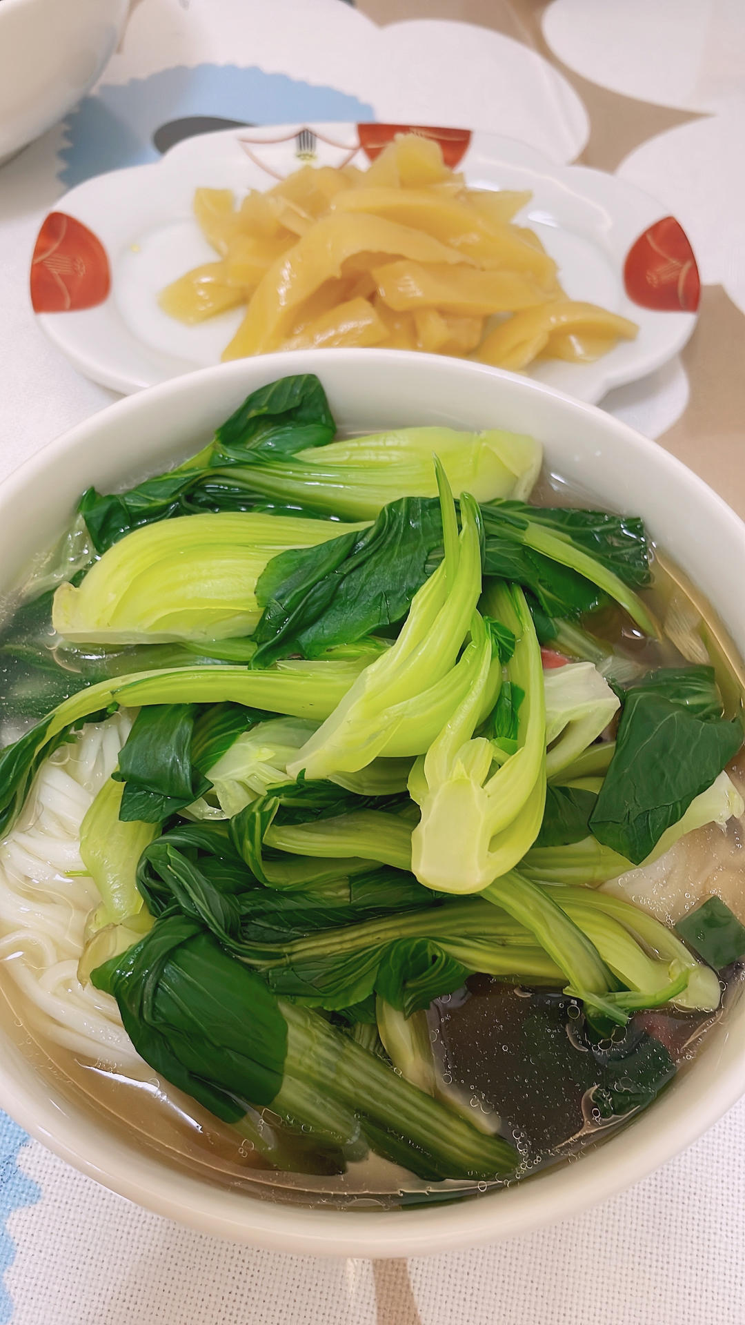 青菜汤面