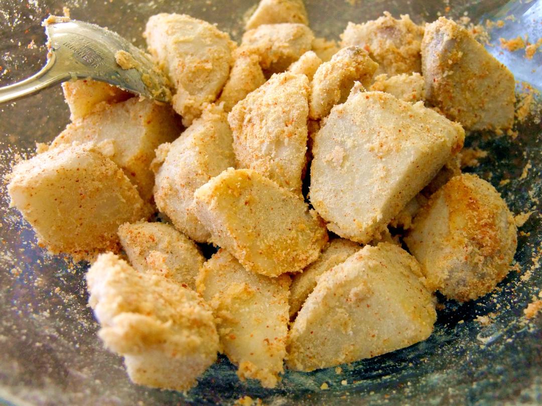 【酥炸芋艿】的做法 步骤3