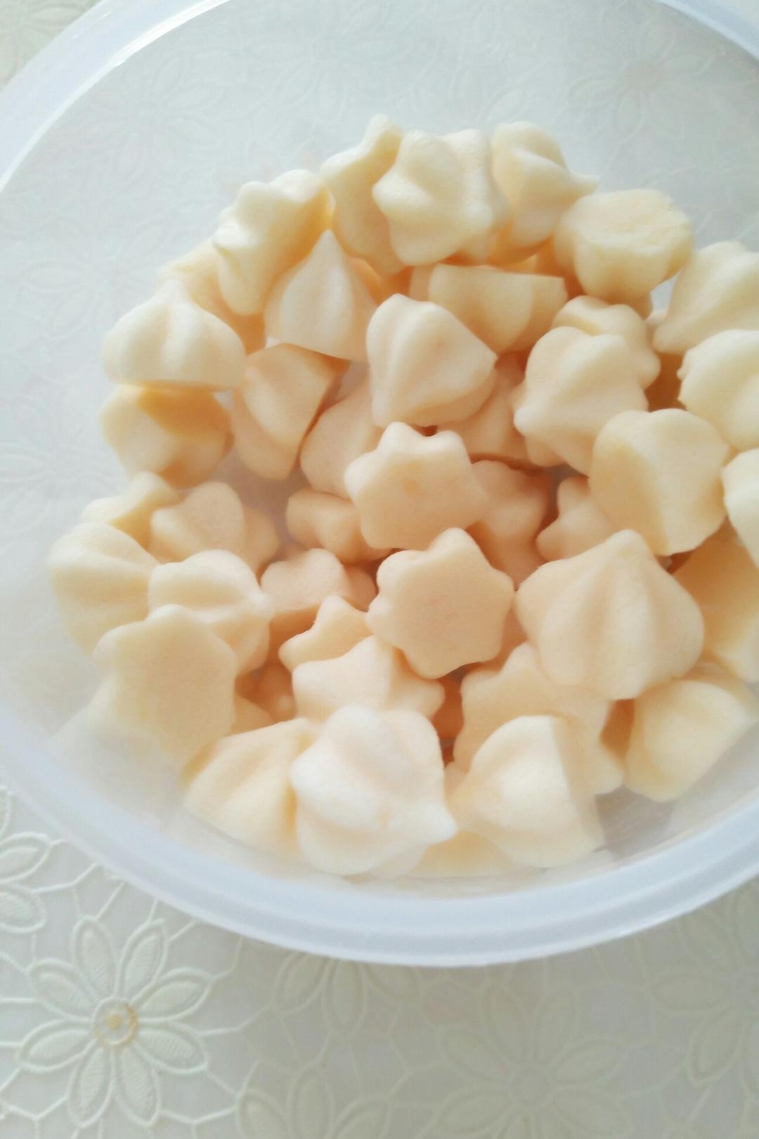 酸奶溶豆的成型历程