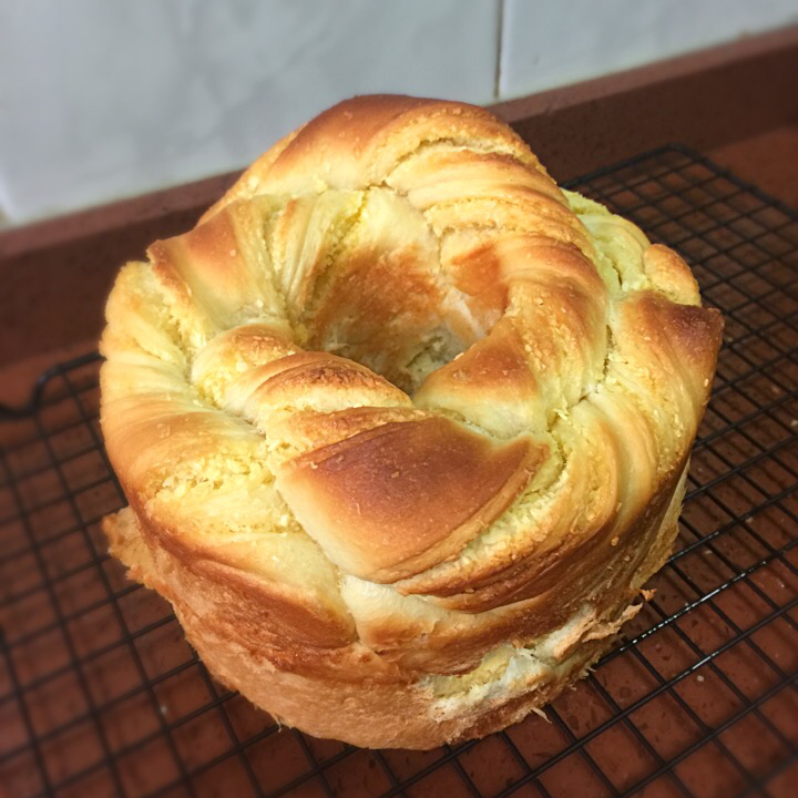 vicky1314做的懒人椰蓉手撕包