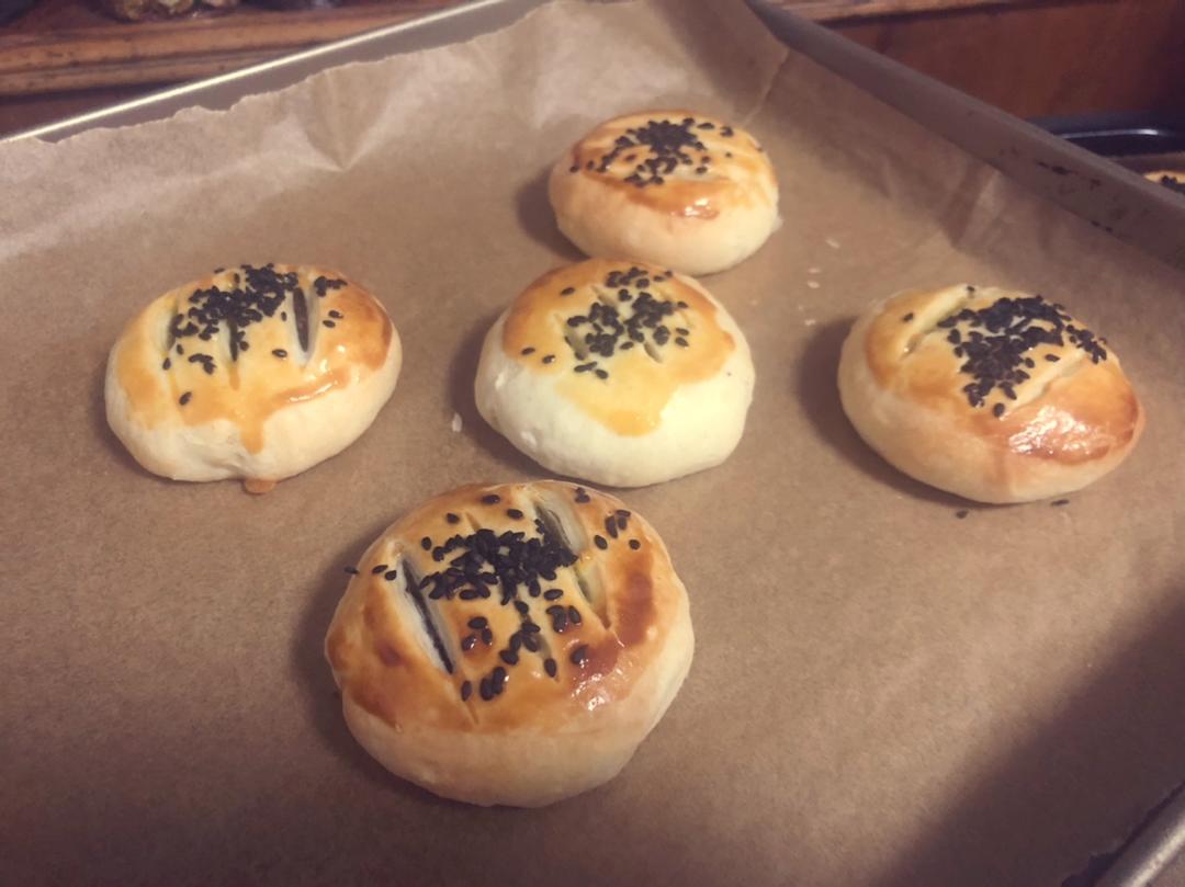 香酥红豆饼