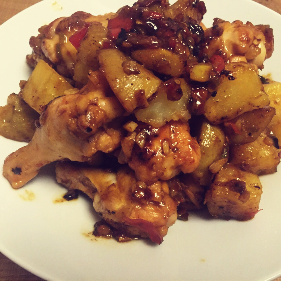 鸡翅根烧土豆
