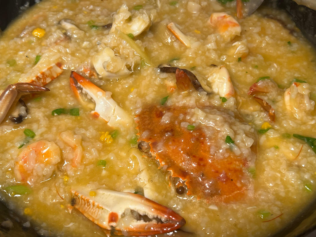 满分经典潮汕砂锅虾粥