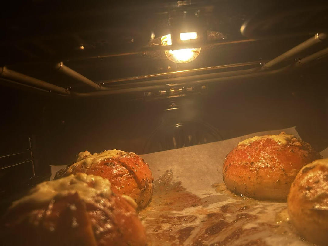 🔥火遍全网的蒜香奶酪面包❗️❗️好吃到爆炸💥