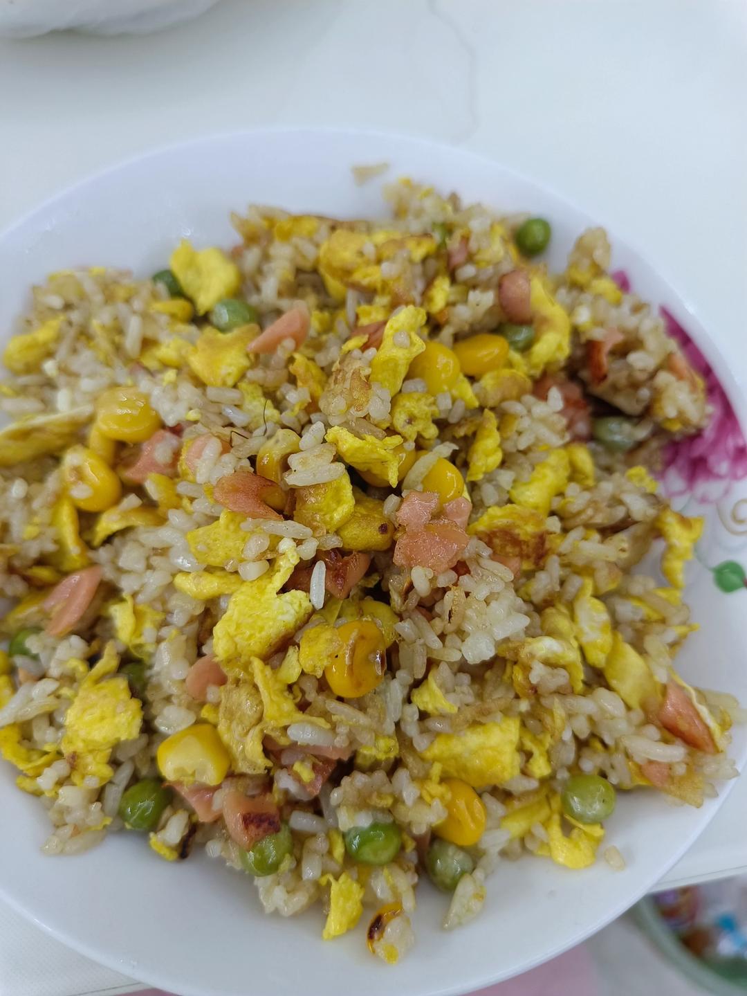 炒米饭蛋炒饭二十分钟快手家常