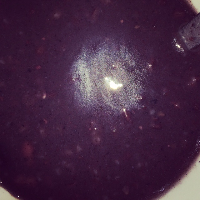黑米红豆芝麻粥的做法