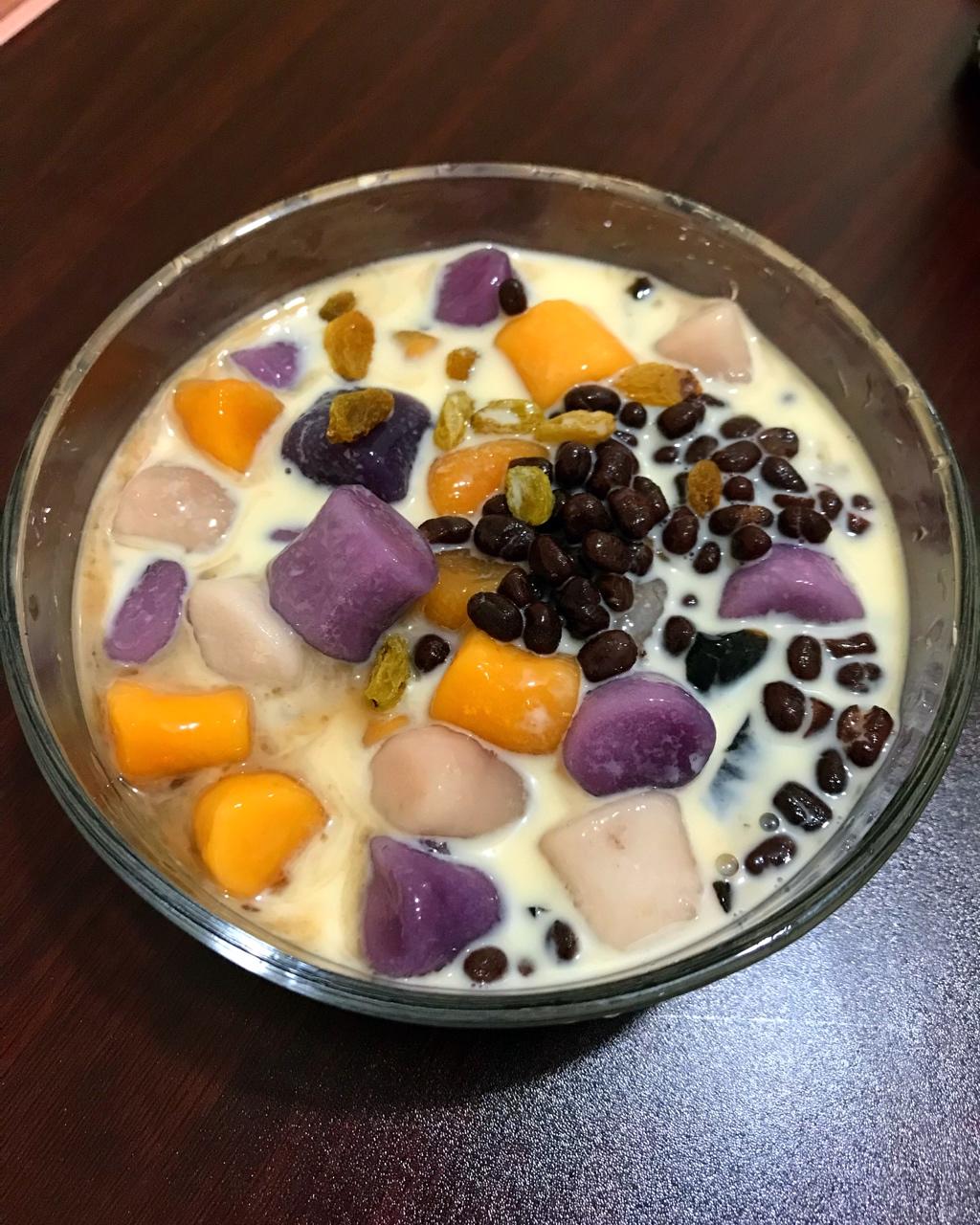 有时候的史努比做的红豆芋圆椰奶烧仙草