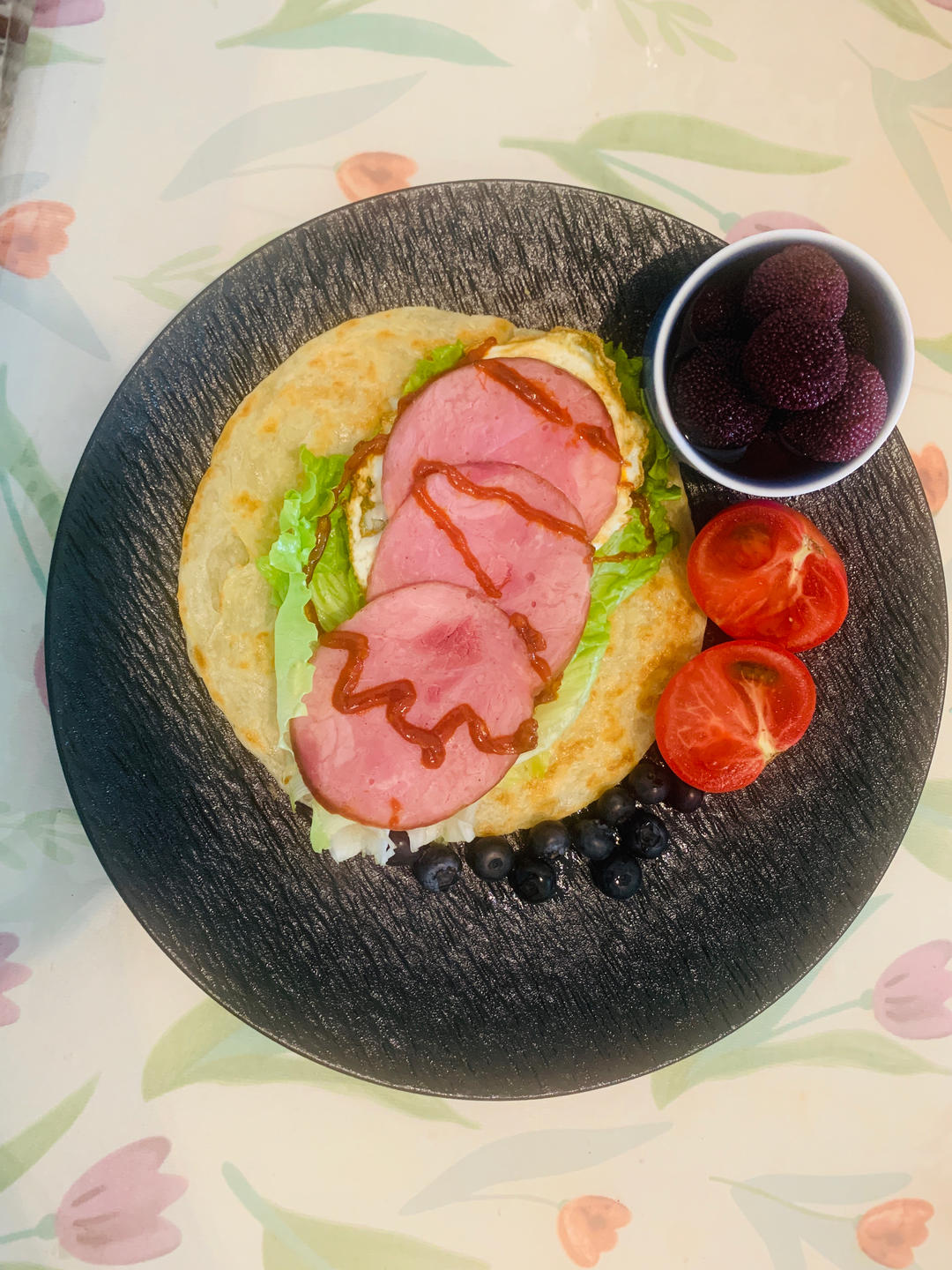 手抓饼的仪式感🤗