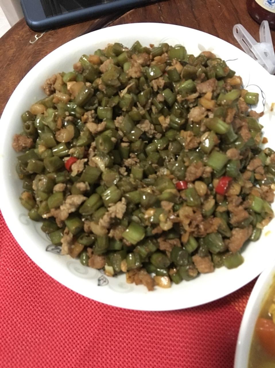 超下饭的肉末豆角！