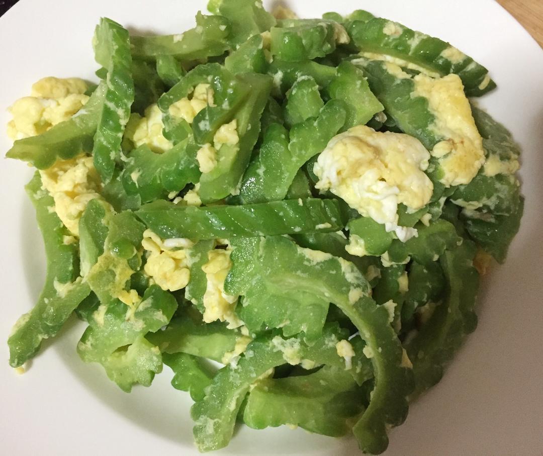 苦瓜炒蛋（清火菜）