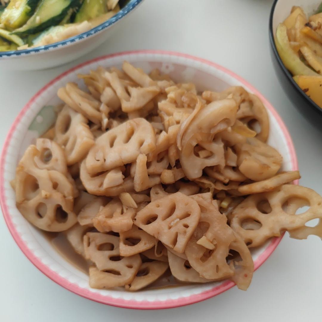 最简单味道惊艳的糖醋藕片