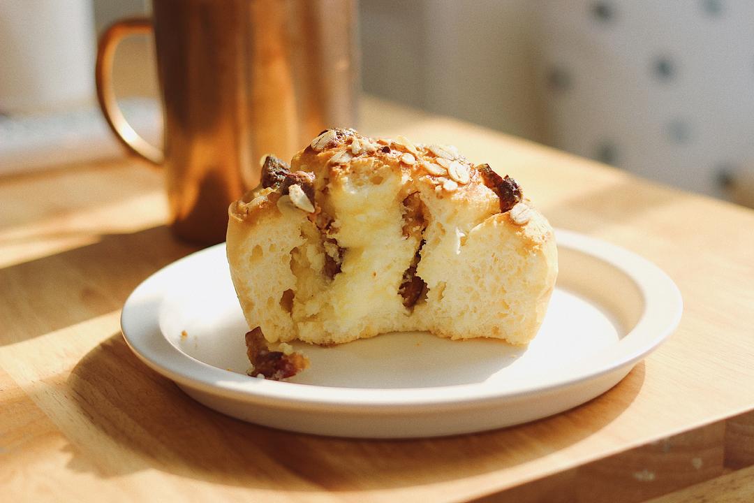 杏仁奶油核桃卷卷