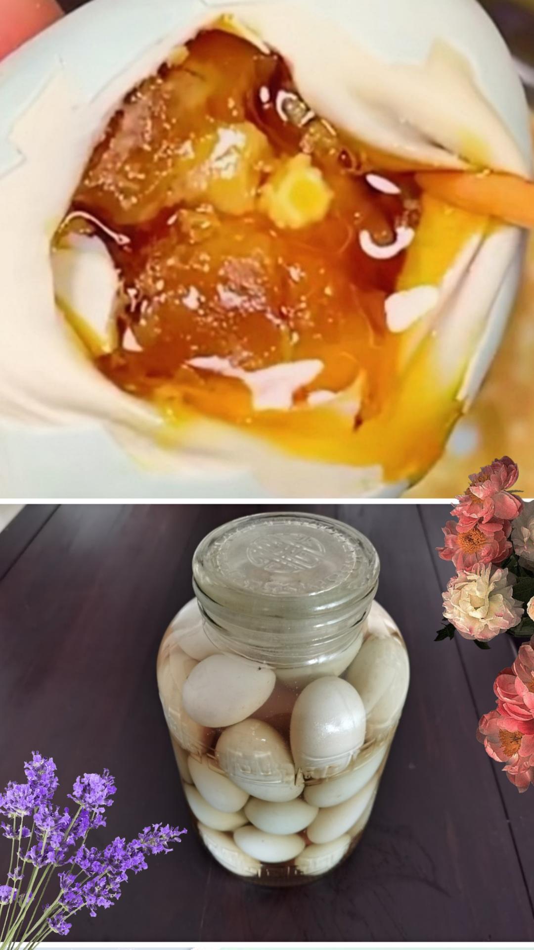 💯流油翻沙‼️腌咸鸭蛋的做法