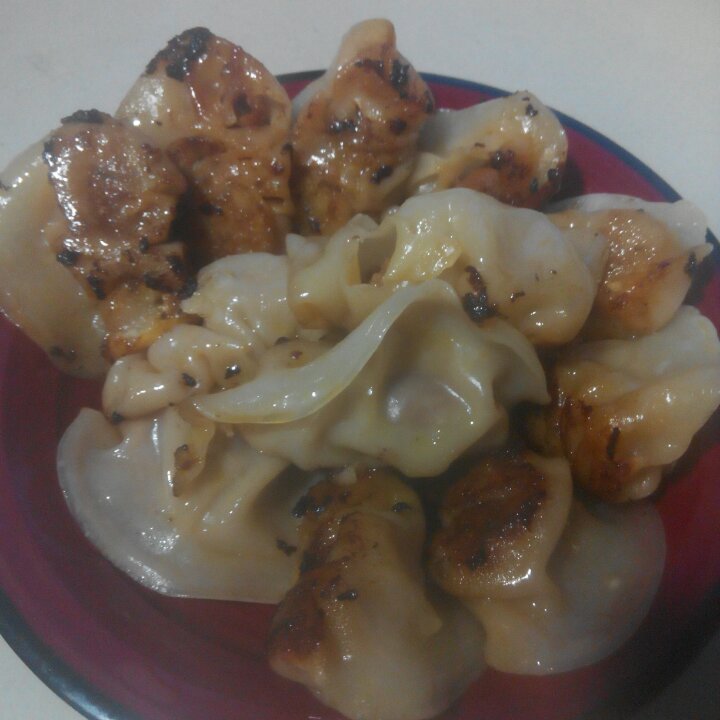 速冻水饺吃腻了吗~变锅贴吧(๑´ڡ`๑)