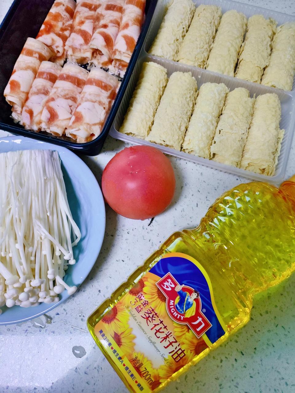 纯奶手撕吐司的做法 步骤1