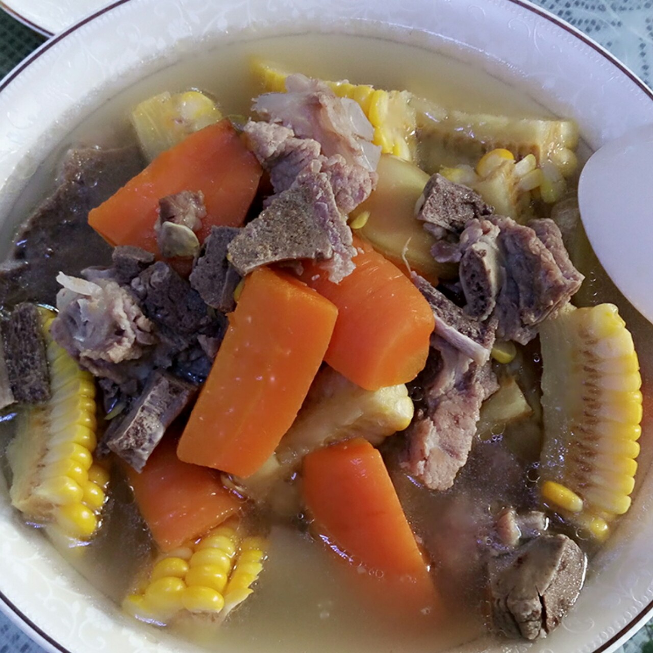 排骨玉米汤