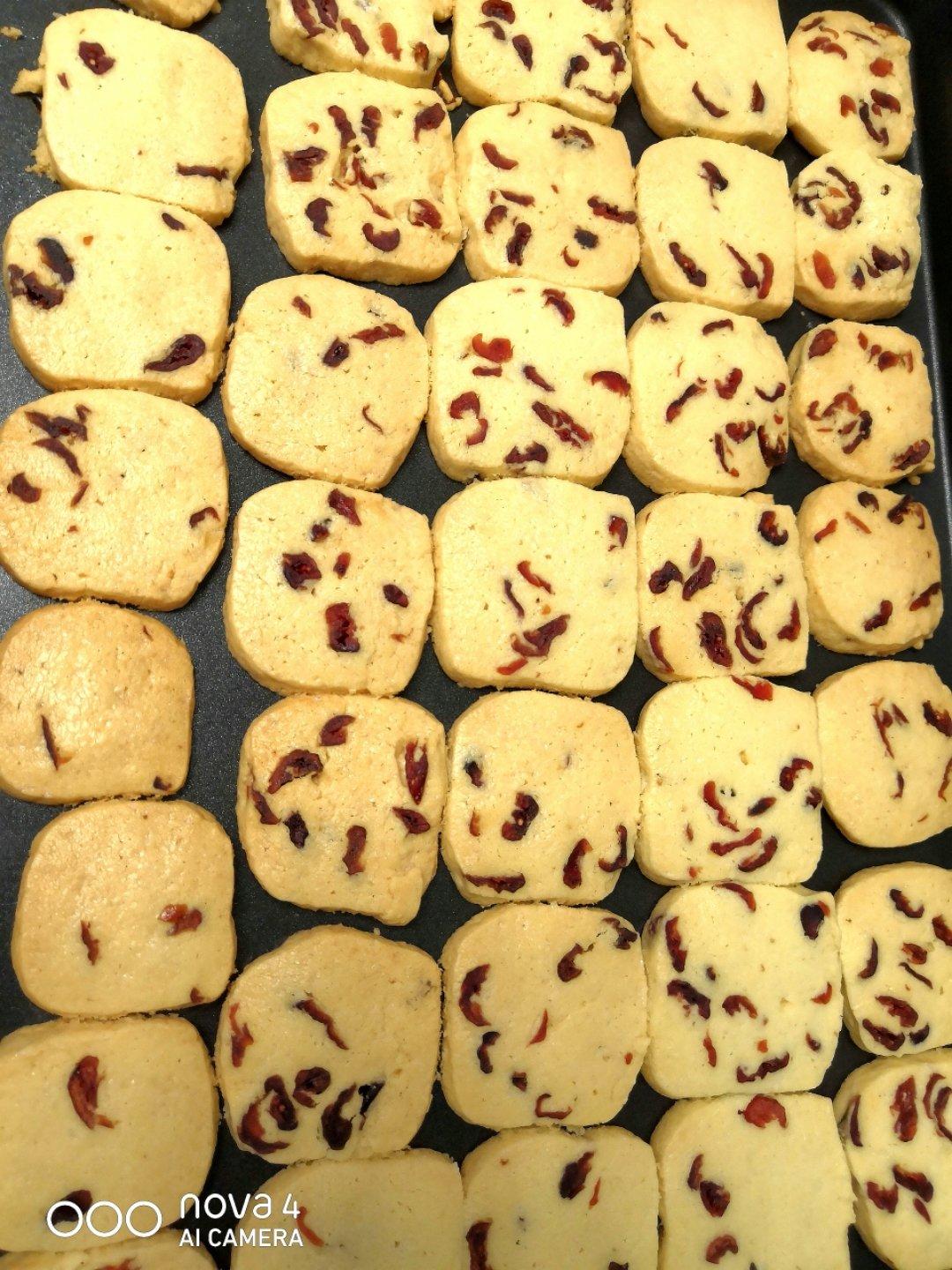 健康无添加蔓越莓饼干