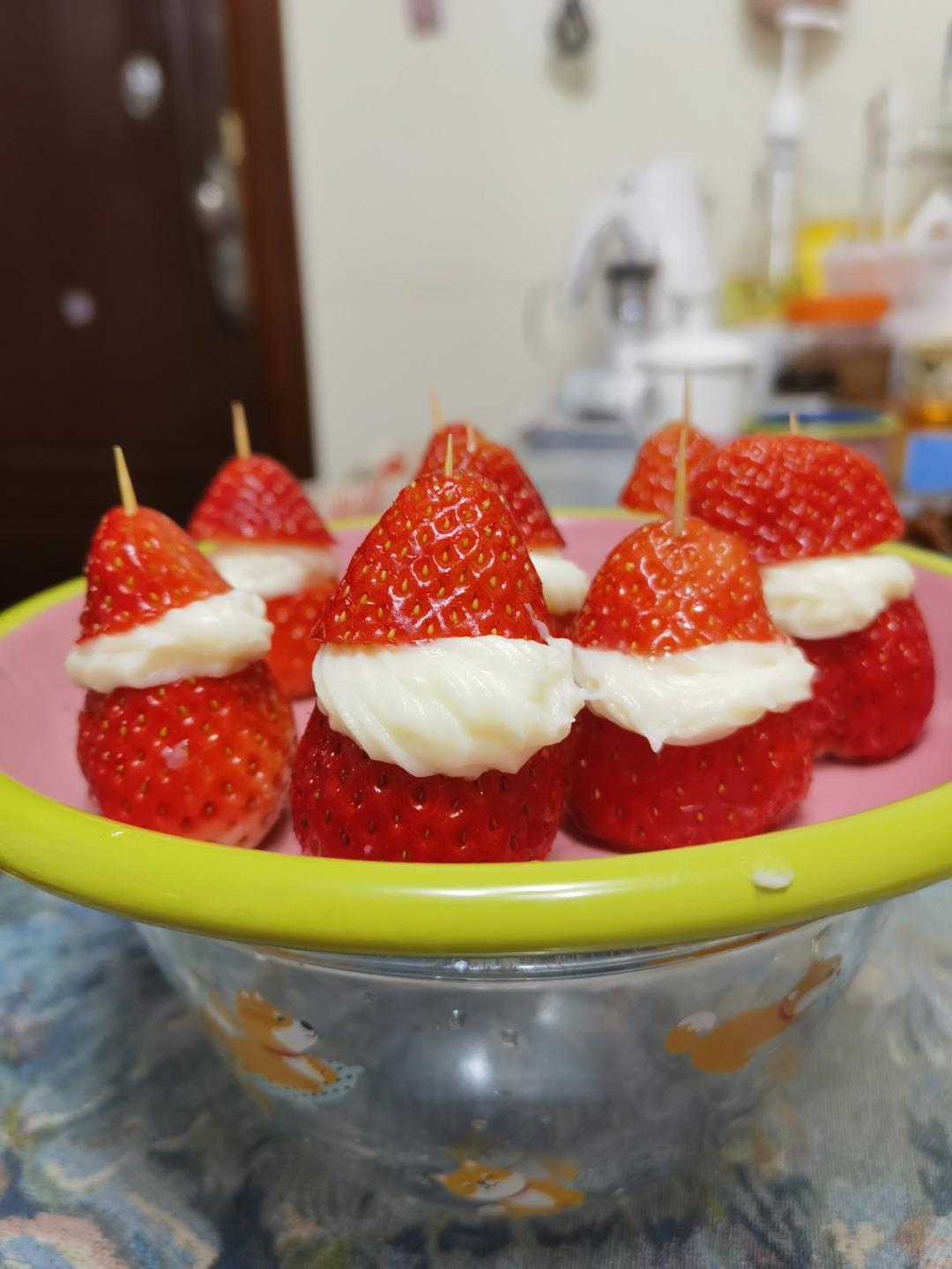 草莓圣诞老人、圣诞雪人