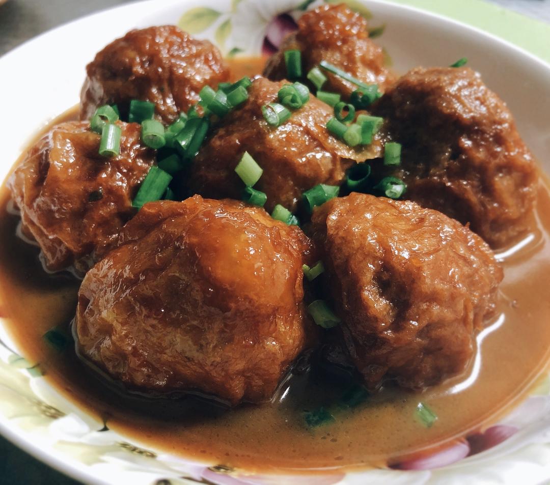 【油面筋塞肉】大上海才有的大肉丸，特别不一般！